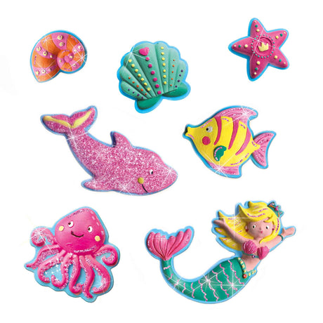 Moulage et peinture - SES CREATIVE - Hobby Pink - Créatures de l'océan - Loisir créatif enfant - Idée cadeau - Age : 5+