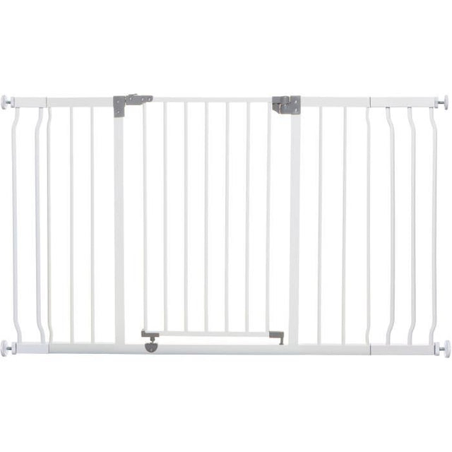 Barriere de sécurité - DREAMBABY - LIBERTY - 1 barriere + 2 extensions - 126-132,5 cm - Blanc