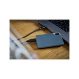 Disque Dur Interne - INTENSO - TX100 - 500 Go - Portable SSD - Couleur Bleu