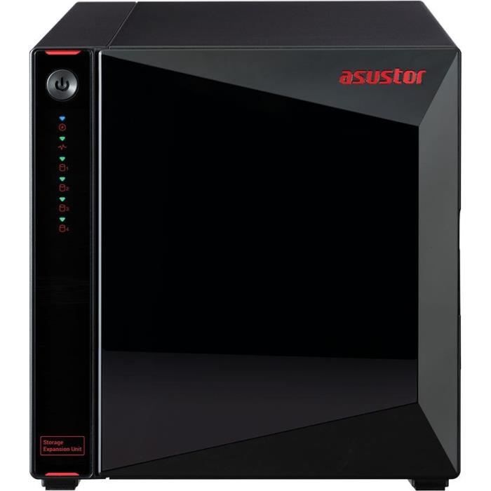 Unité d'extension NAS - ASUSTOR - Xpanstor 4 AS5004U - 4 baies - USB 3.2 Gen 2 Type C - Capacité d'extension