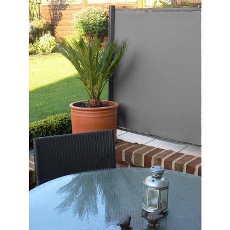Brise-vue - NATURE - 200 g - 1,2 x 25 m - Anthracite