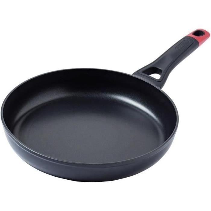 Poele - PYREX - 1455016 - En aluminium forgé - Antiadhésif - 22 cm - Sans PFAS