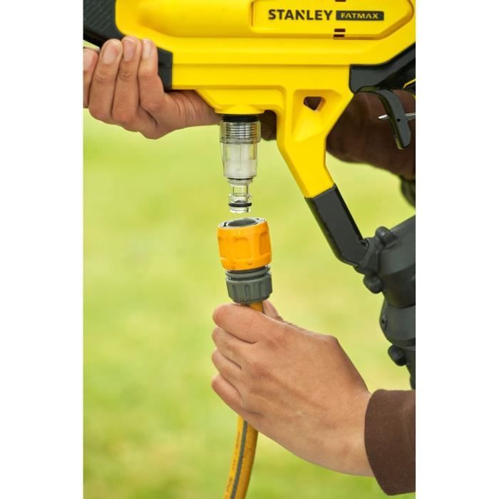 Nettoyeur a pression - Stanley Fatmax - SFMCPC93B-XJ - 24 bars - 18V - Avec buse 5 en 1 - Sans batterie