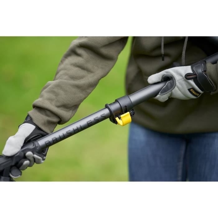 Coupe-bordure électrique sans fil + batterie 4Ah + chargeur - Stanley Fatmax - Brushless - SFMCSTB933M-QW - 18V - 33 cm