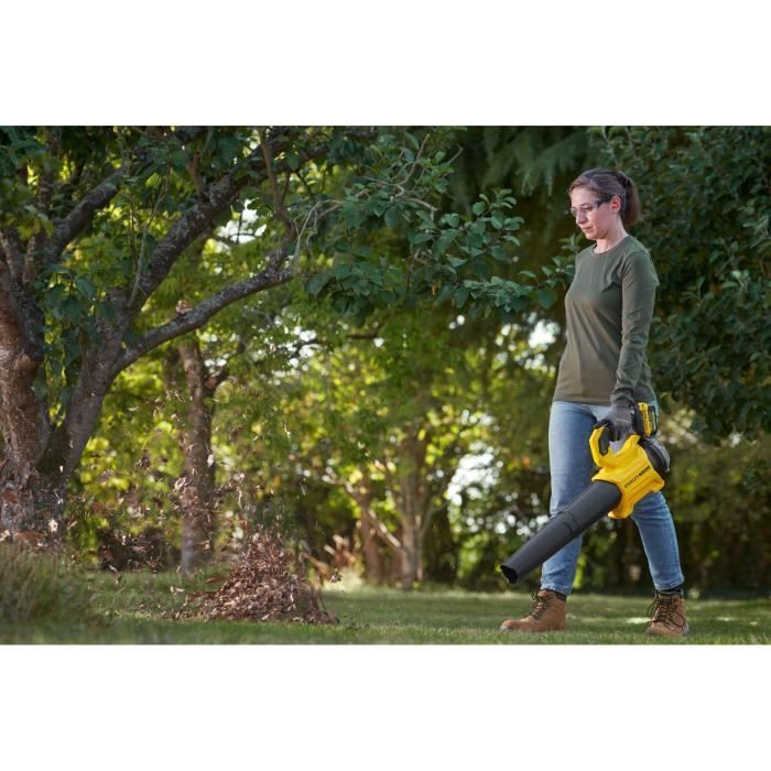Souffleur axial sans fil + batterie 4Ah + chargeur - Stanley Fatmax - Brushless - SFMCBL730M1-QW - 18V
