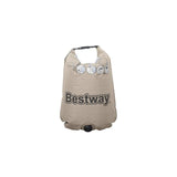 BESTWAY Matelas gonflable camping Pavillo - 2 places Roll & Relax - 203 x 183 x 22 cm - Avec sac de gonflage