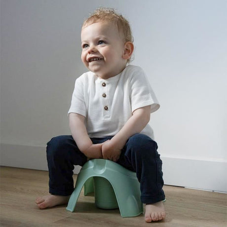Pot - THERMOBABY - INITIO - Fleur Bleue - Sans écuelle, ergonomique et confortable