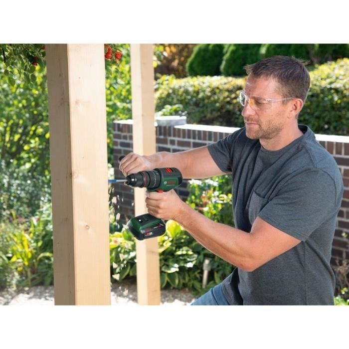 Perceuse-visseuse a percussion sans fil 18V Bosch - AdvancedImpact 18V-80 QuickSnap - mandrin 13 mm + 3 embouts