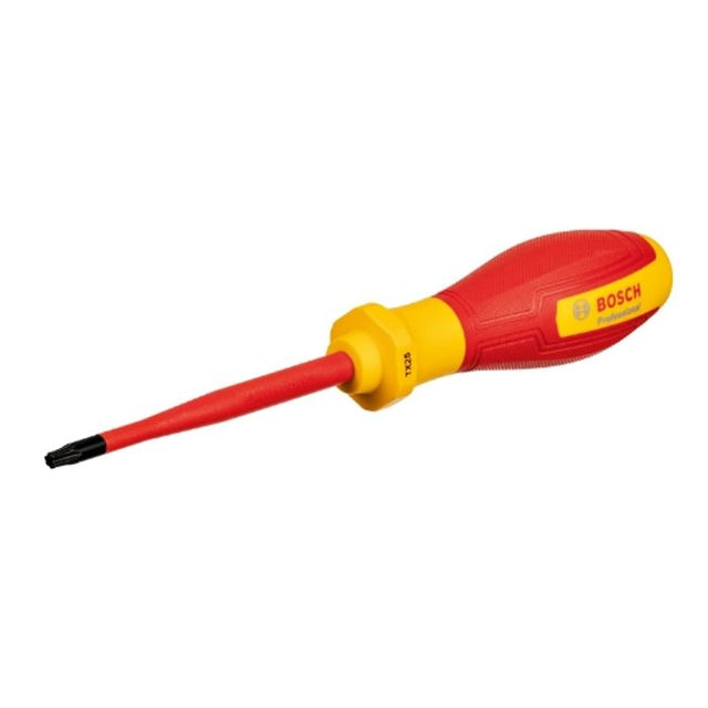 Tournevis VDE - BOSCH - TX25x100 - Isolé jusqu'a 1000 V - Élastomere thermoplastique - Antidérapant