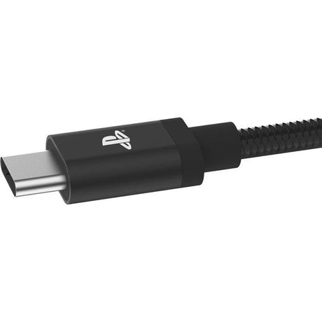 Câble de charge USB-A a USB-C - Hori - PlayStation pour manette DualSense PS5 - Puissance 5 V/3 A- Longueur 3 m - Noir