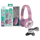 LEXIBOOK - Casque 2 en 1 Bluetooth et Filaire confortable et pliable pour enfants avec limitation de son – Angel