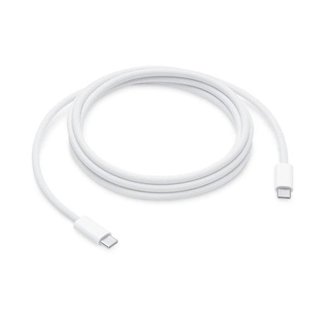 Câble de charge USB-C tressé 240?W (2?m) Apple Original – Haute résistance & connexion fiable