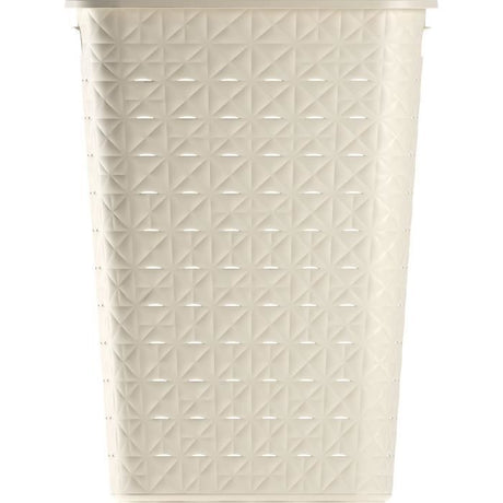 Coffre a Linge - Softex - 56 L - Blanc Cassé - Curver