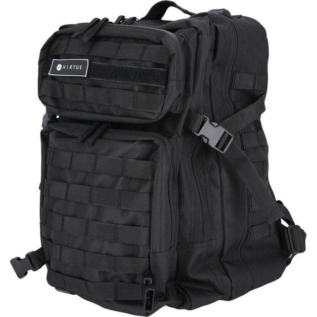 Sac de sport - Crossfit - VIRTUS - Systeme MOLLE - Macaso - Noir