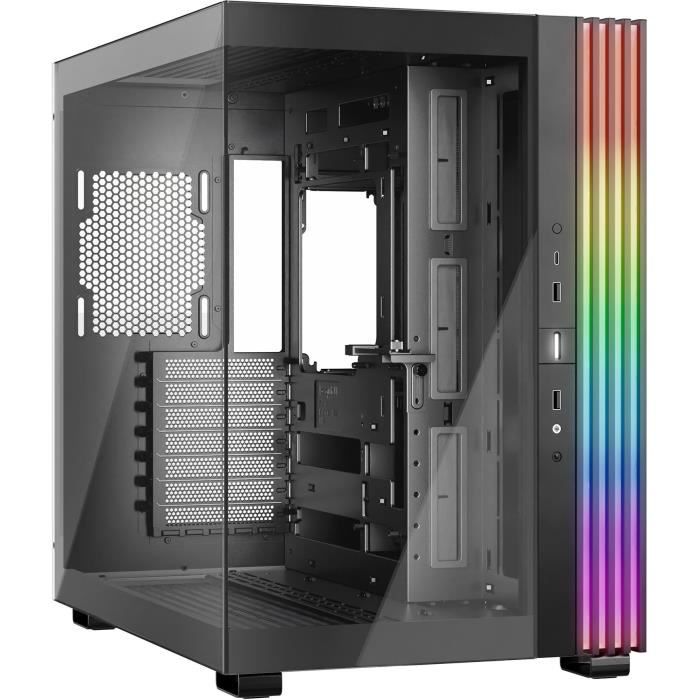 Boitier Moyen Tour ATX be quiet! Light Base 600 DX RGB avec panneaux vitrés (Noir)