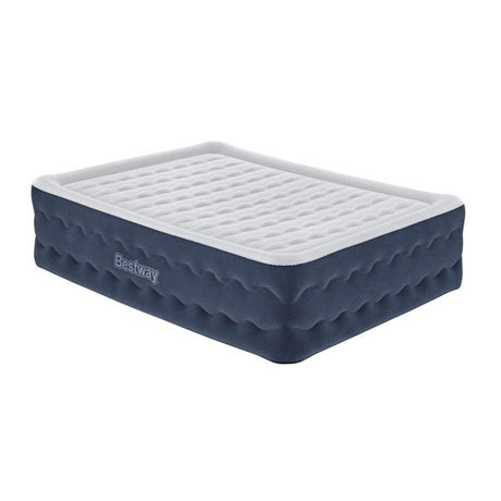 BESTWAY Bestway Lit gonflable 2 places TruLeisure pompe électrique intégrée 203x152x51cm