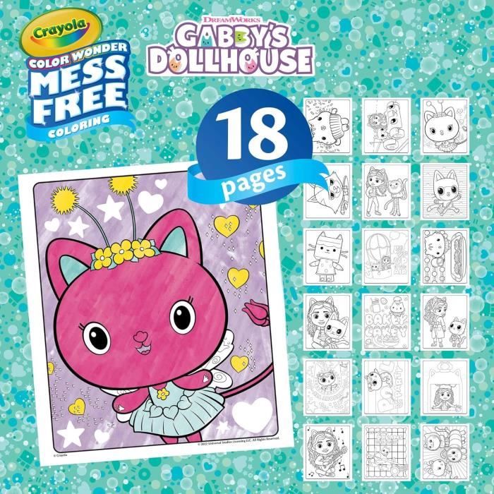 Foldalope Color Wonder - CRAYOLA - Gabby et la Maison Magique - Des 3 ans