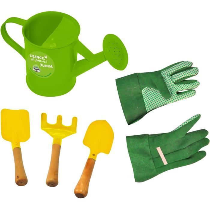 Sac de jardinage 6 Pieces - PLANETE PLANTE - Silence Ça Pousse - Des 3 ans