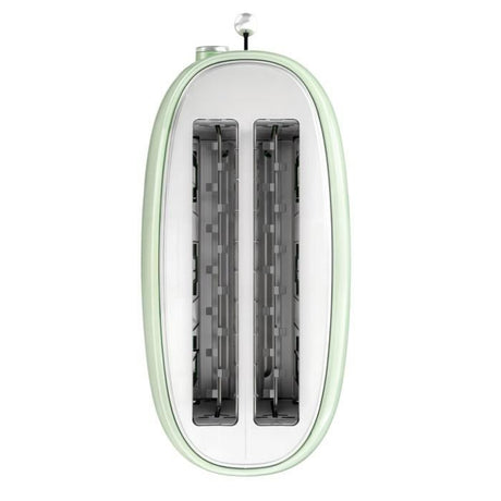 Grille-pain vintage - SWEISS - GRV7 - 2 fentes - 1500 W - Vert
