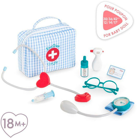 Ma valise Docteur et accessoires - COROLLE - Pour poupon de 30 a 36 cm - Des 18 mois