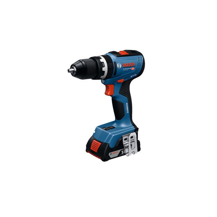 Perceuse-visseuse a percussion GSB 18V-65 - BOSCH - sans batterie, ni chargeur - L-Boxx - 06019N3301