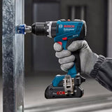 Perceuses-visseuses a percussion sans-fil BOSCH 06019N3300 GSB 18V - 65 en carton (sans batteries, sans chargeur)