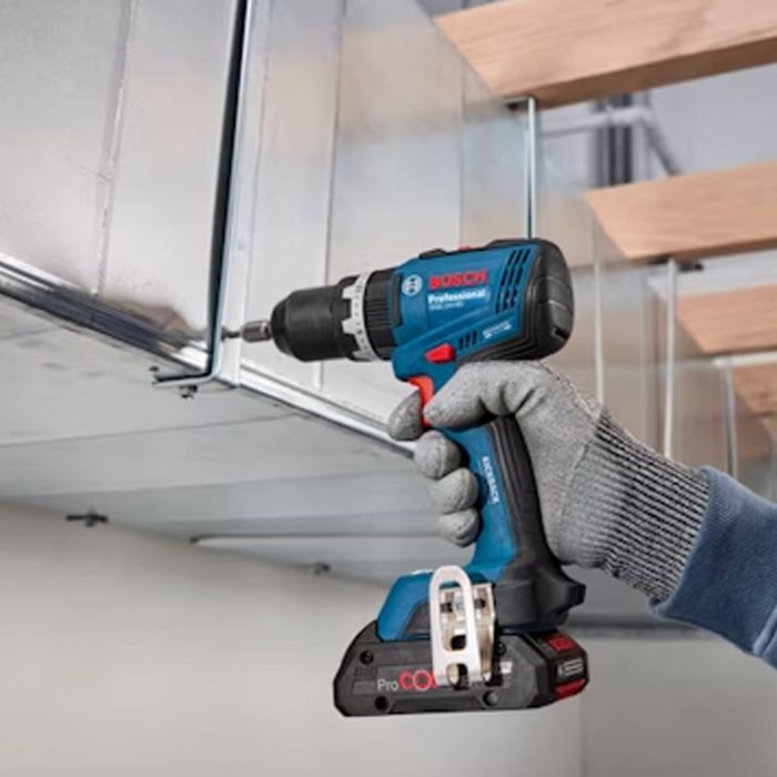Perceuses-visseuses a percussion sans-fil BOSCH 06019N3300 GSB 18V - 65 en carton (sans batteries, sans chargeur)