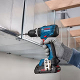 Perceuses-visseuses a percussion sans-fil BOSCH 06019N3300 GSB 18V - 65 en carton (sans batteries, sans chargeur)