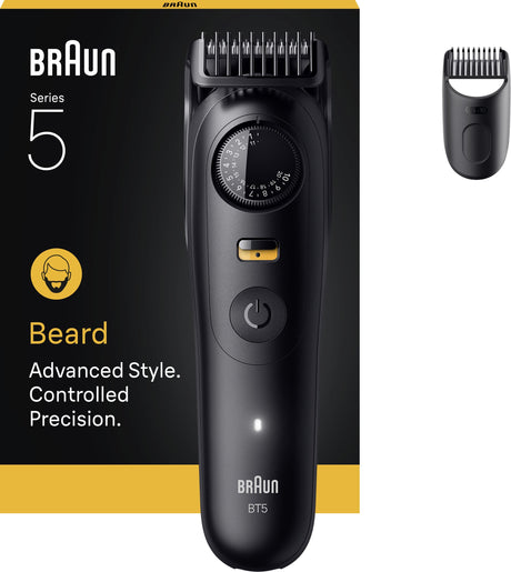 Tondeuse électrique - BRAUN - Séries 5 BT5500 - 120 min autonomie - Étanche - Noir