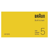 Tondeuse a cheveux - BRAUN - HC5510 - Sans fil - 50 min - 9 réglages - Noir