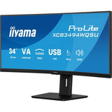 Ecran incurvé 34" Iiyama ProLite XCB3494WQSU-B1 UWQHD 120Hz (Noir)