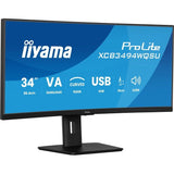 Ecran incurvé 34" Iiyama ProLite XCB3494WQSU-B1 UWQHD 120Hz (Noir)