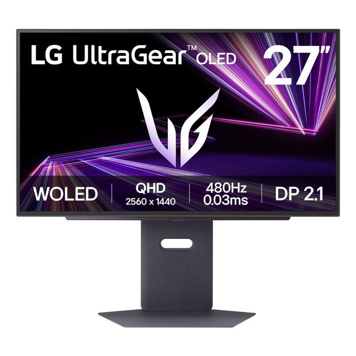 Ecran PC Gamer - LG - 27 - QHD - 480Hz - Dalle OLED - 0,03ms - 27GX790A-B