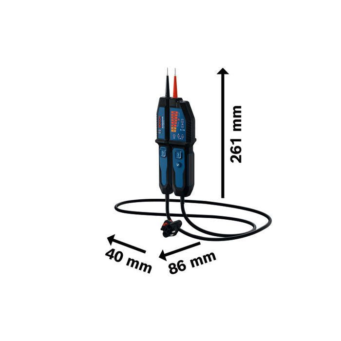 Testeur de tension - BOSCH - GVT 1000-15 - IP65 - 1000 V - Ergonomique