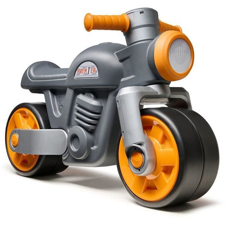 Draisienne Moto Premier - FALK - Avec roues silencieuses - Gris - 75% Plastique Recyclé - 100% Fabriqué en France - Des 12 mois