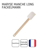 Ensemble de 2 Maryses de pâtisserie et de cuisine - FACKELMANN - Manche en résine - 42 cm