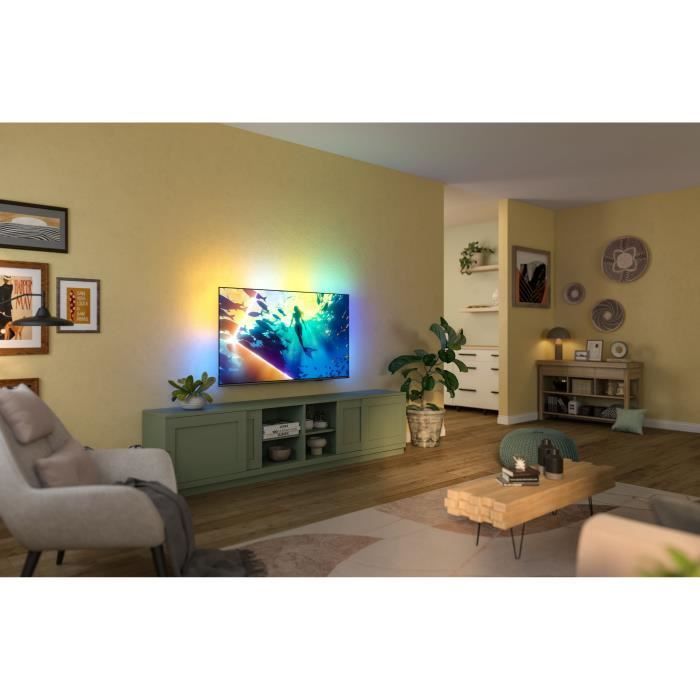 Philips 65PUS8000 Ambilight - TV LED 65 (164 cm) - 4K UHD - HDR10+ - Smart TV - 3xHDMI