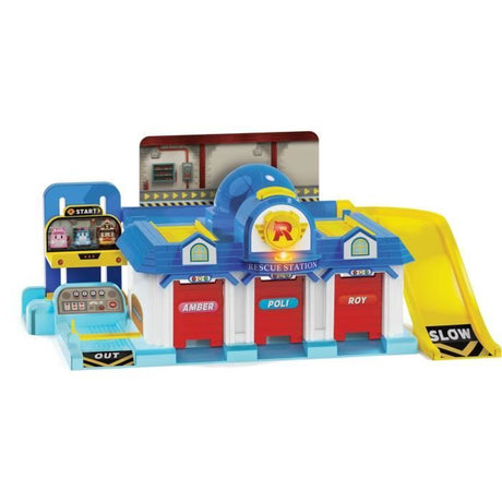 Playset QG - Garage mini véhicules - SILVERLIT - 1 véhicule inclus - Des 3 ans