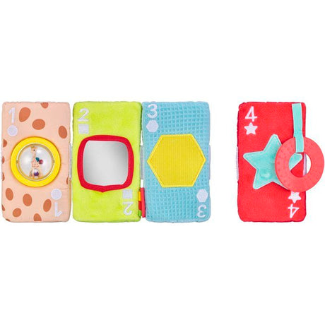Cartes sensorielles - SOPHIE LA GIRAFE - Mes Cartes Sensorielles - Matieres variées - Braille intégré