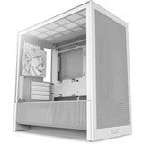 Boitier moyen-tour micro-ATX - NZXT - CC-H31FW-01 - H3 Flow - Blanc - Airflow remarquable - Support GPU grand format