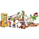 PLAYMOBIL 72007 Découverte des animaux a la ferme, My Life Le Zoo, 63 pieces, Des 4 ans