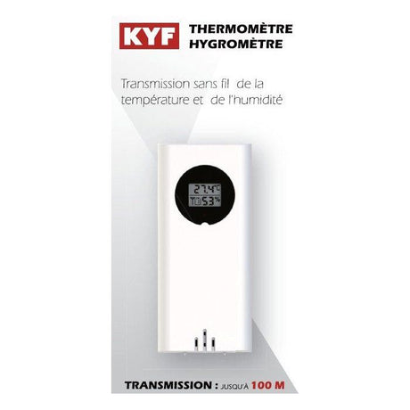 Thermometre hygrometre - KYF - Humidité Intérieure/extérieure
