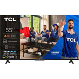 TCL 55P6K - TV LED 55 (139 cm) - 4K UHD 3840x2160 - HDR10+ - Google TV  - 3xHDMI 2.1 - WiFi