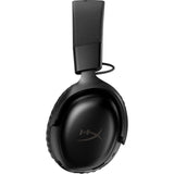 Casque Gamer Sans Fil HyperX Cloud III S Wireless noir pour PC Mac PS5 Mobile Switch.avec adaptateur USB-C vers USB-A, câble USB