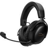 Casque Gamer Sans Fil HyperX Cloud III S Wireless noir pour PC Mac PS5 Mobile Switch.avec adaptateur USB-C vers USB-A, câble USB