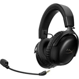 Casque Gamer Sans Fil HyperX Cloud III S Wireless noir pour PC Mac PS5 Mobile Switch.avec adaptateur USB-C vers USB-A, câble USB