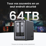 Serveur NAS - UGREEN - DXP2800 - 2 baies - 8 Go