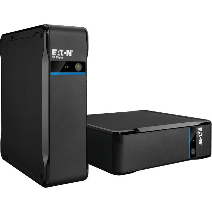 Onduleur - EATON - 3P Ellipse 3P1300UI - Pour PC pro ou terminal point de vente - Protection parafoudre - 1300VA - 840W