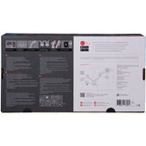 Support moniteur - ONE FOR ALL - Dynamic - Vesa 100 - Double Bras - 13 a 35'' - Blanc
