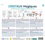 Cristaux Magiques - SENTOSPHERE - Collection de minéraux - 10 expériences - Cristallisation - Des 8 ans